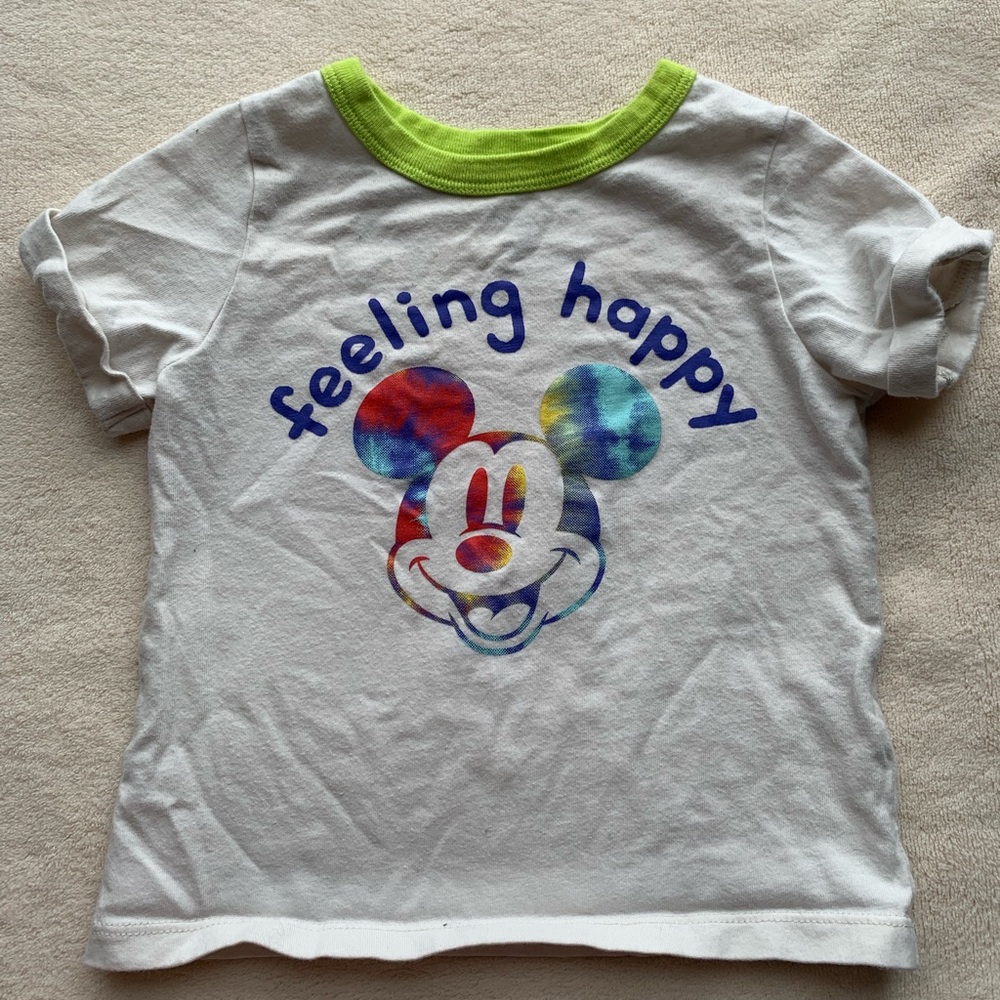 Joe Fresh Feeling Happy Mickey Mouse Shirt 12 to 18 Month 12M-18M